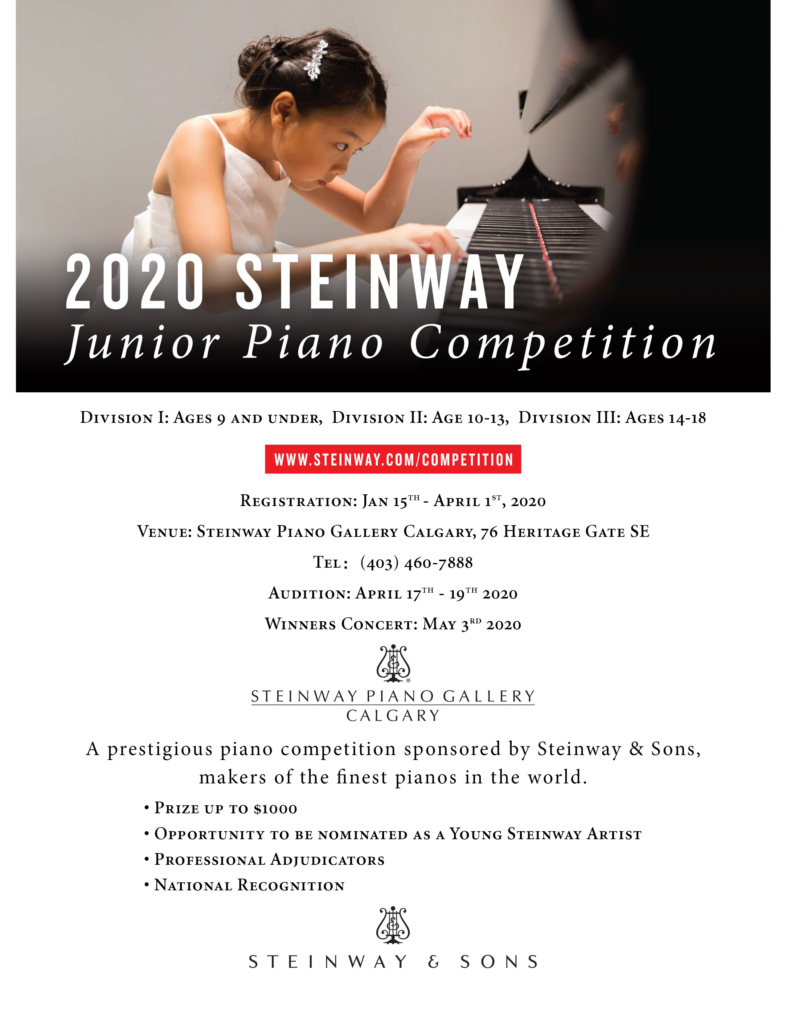 2020 Steinway Junior Piano Competition Steinway & Sons
